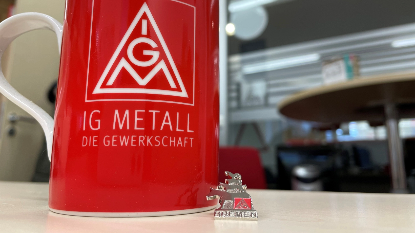 Bild GS Tasse IG Metall 