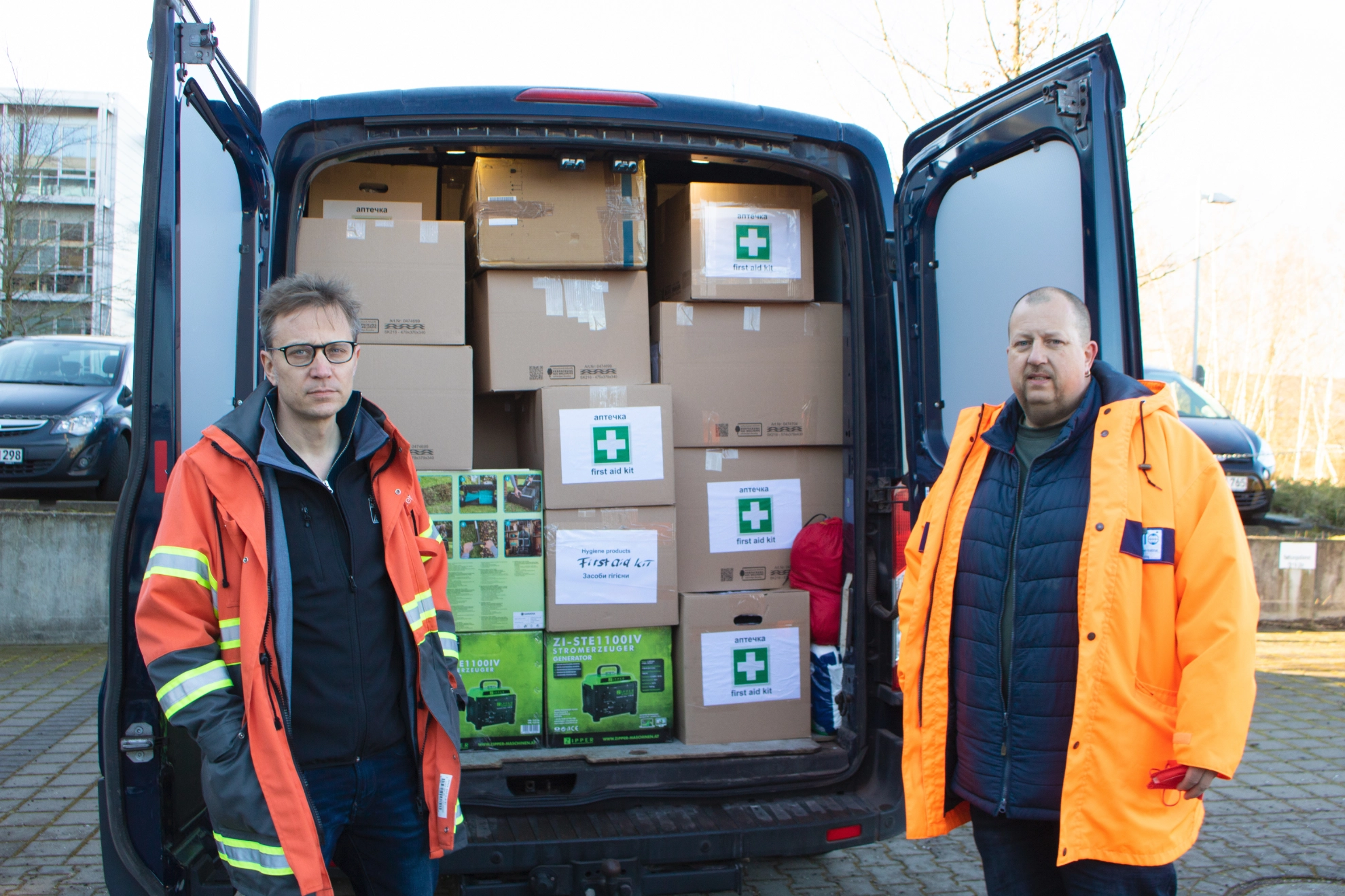 Hilfstransport Ukraine AMB