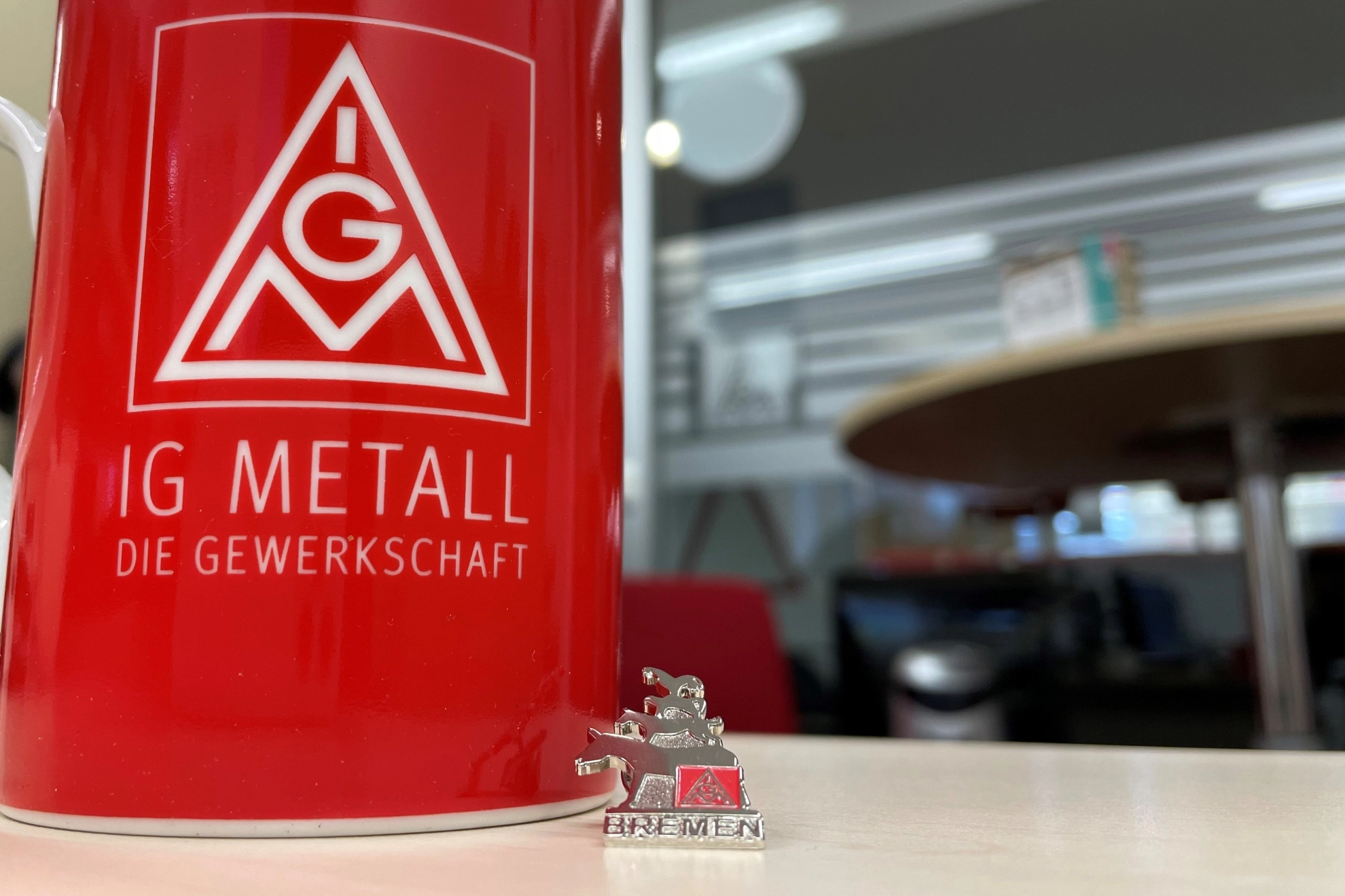 Bild GS Tasse IG Metall 