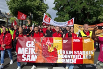 5.000 Bremer Mercedes Beschäftigte geben Warnung ab