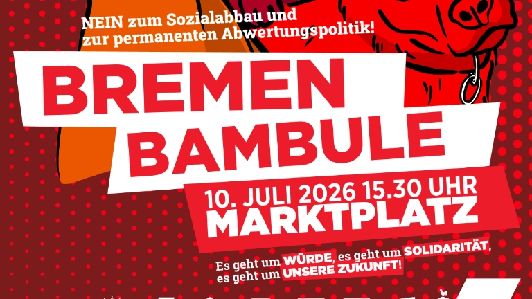 Bremen Bambule Flugblatt