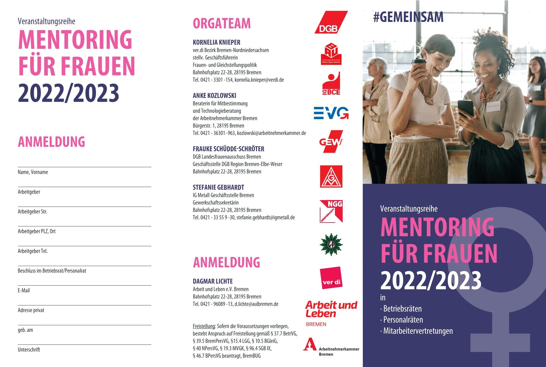 Veranstaltungsreihe Mentoring