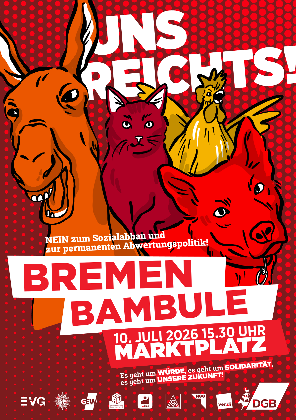 Bremen Bambule Flugblatt