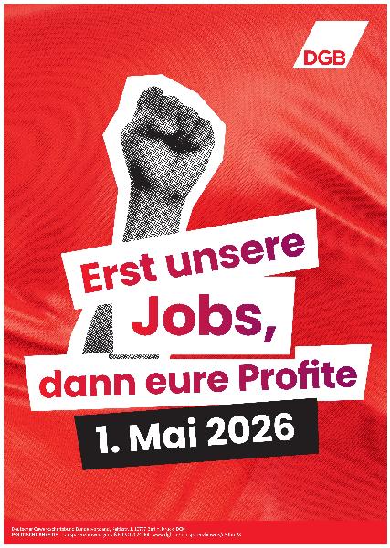 Plakat 1. Mai