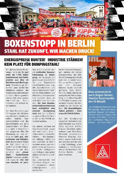 Flyer Boxenstopp